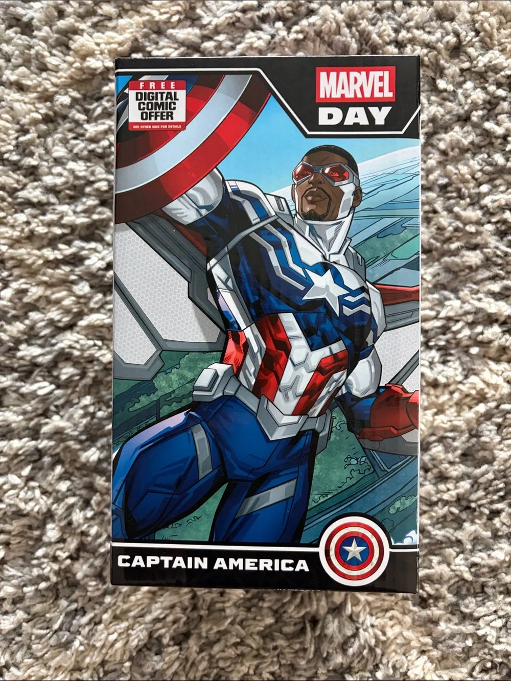 Washington Nationals Sam Wilson Captain America Day bobble head 7/10/26